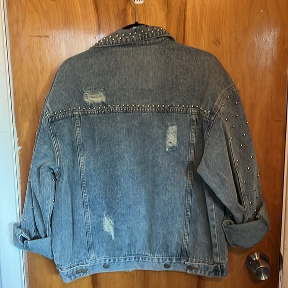 Studded Jean Jacket - Picture 5 of 6